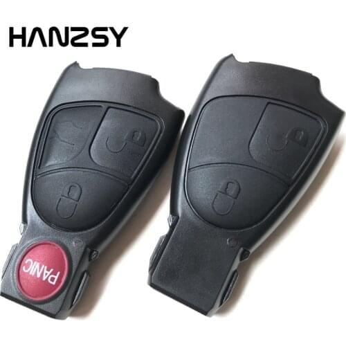 10 Pcs 3 4 Buttons Car Remote Key Case Fob For Mercedes Benz A B C E S GML CL CLS CLA CLK ML SLK Class W203 W204 W211Replacement