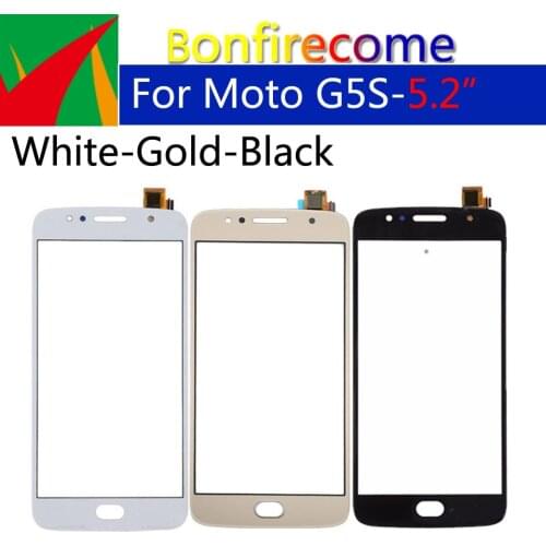 10Pcs\lot For Motorola-Moto G5S XT1791 XT1792 XT1794 XT1795 XT1797 Touch Screen Digitizer Front Glass Panel Sensor Replacement