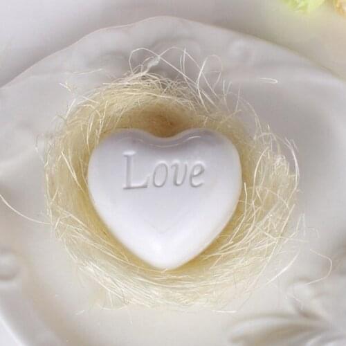100pcs Wedding Heart Soap Bridal Baby Shower Favors Gifts Keepsake Present Guest Souvenirs lin4082