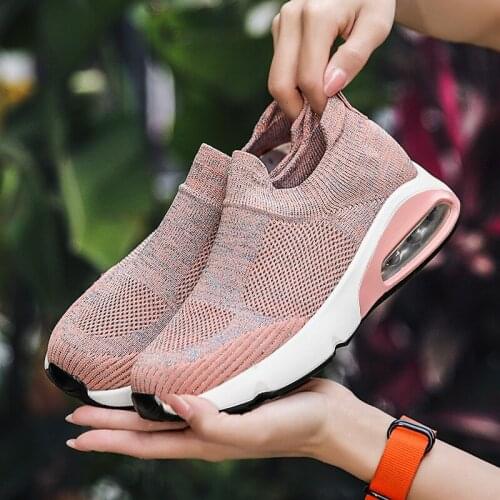 2021 Women Running Shoes Breathable Casual Shoes Outdoor Light Weight Sports Shoes Casual Walking Sneakers Tenis Feminino Shoes