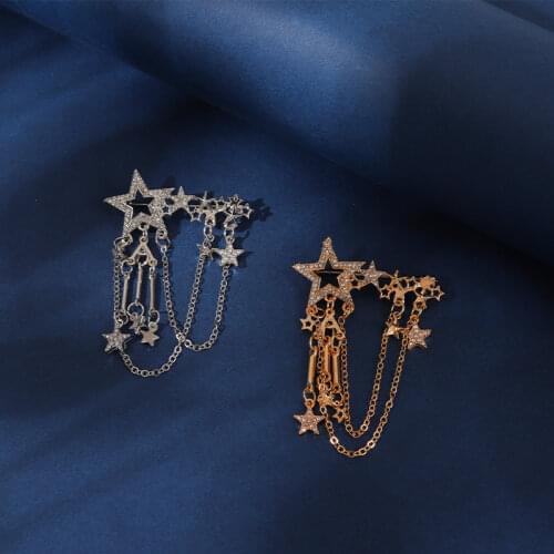 AETEEY Silver Brooches For Clothes