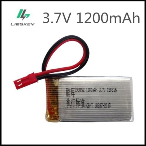 5pcs/pack RC airplane Lipo Battery 3.7V 1200mAh 25C Helicopter Battery MJXRC T04 T05 F28 F29 with voltage protection board