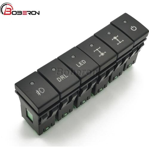 Car Front Fog Light Switch Button Fits for Suzuki Jimny 2007 - 2015 Car-Styling Auto