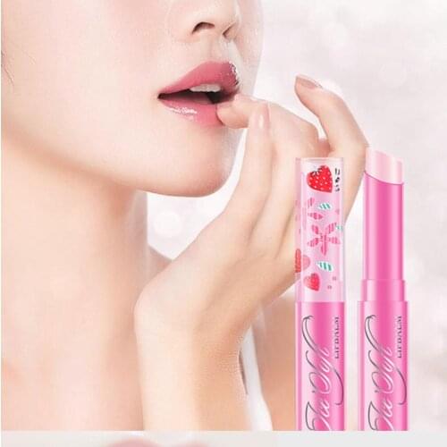 Temperature Changed Color Lip Balm Moisture Long Lasting Nourish Reduce Lip Fine Lines Lips Care Makeup Beauty T0149