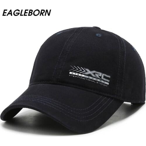 New Men Black Cap Baseball Cap Cotton Dad Hat Snapback Hat X Letter Leisure Extreme Sports Men Dad Hats High Quality Classic Cap
