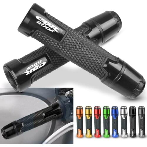 For Honda CBR600F/CBR600 CBR 600 F2/F3/F4/F4i 1991-2007 Motorcycle 7/8"22mm Handlebar Grips With Ends Handle Caps Hand Bar Plugs