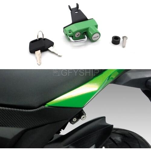 For Kawasaki Z125 2018 2019 2020 2021 Z125 Pro 18-21 Motorcycle Helmet Lock Bloqueo De Casco