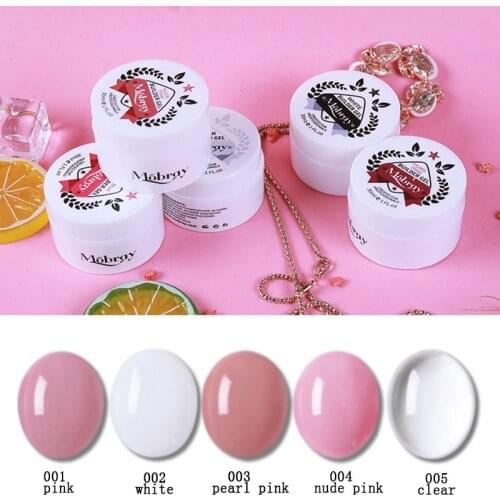 Builder Gel Nails transparent 15g Finger Nail Extension UV LED Gel Nail Cover Pink Camouflage Soak Off Jelly Gel