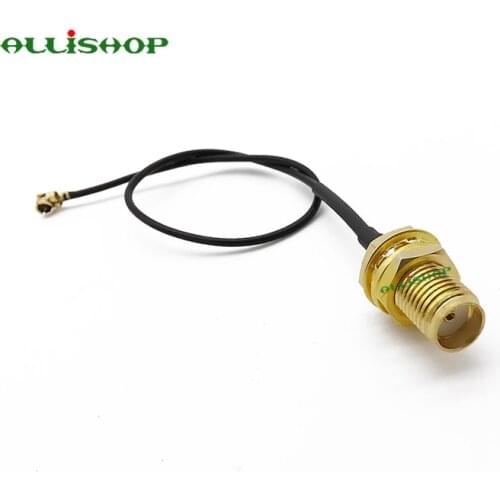 15CM Pigtail Cable Antenna extension cable Adapter GSM GPS Coaxial IPX IPEX UFL to SMA female jack with 1.13 cable router WiFi