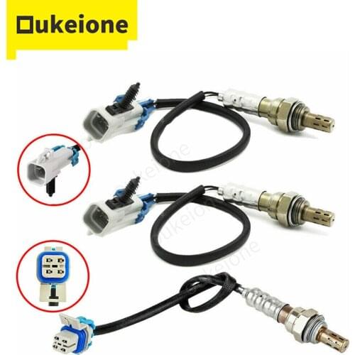 Lambda Oxygen Sensor Downstream Upstream for 2000 2001 2002 Chevrolet Astro GMC Safari Front Rear O2 Sensor 234-4647 234-4650