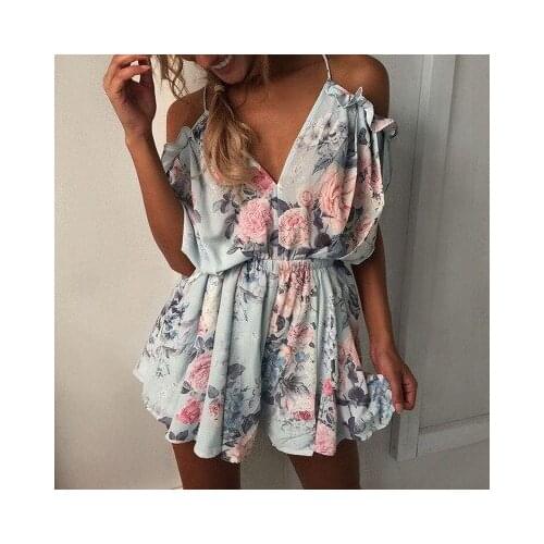 2020 Hot Sale New Design Styele Casual Clothing Sweatwear Sweet Sexy Fashion Soft Good Fabric Women Jumpsuits 10097