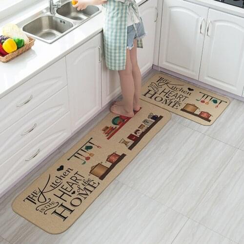 Modern Kitchen Mat 3D Print Long Bedroom Entrance Doormat Non-Slip Bathroom Area Rugs Living Room Carpets Home Floor Decoration