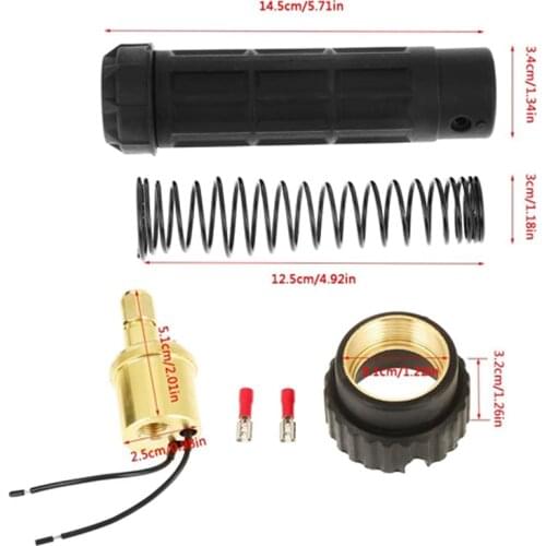 Welding Torch Adapter Kit, Euro Fitting Brass CO2 MIG/MAG Welding Torch Adapter Conversion Kit