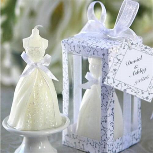 Wholesale Romantic Scented Art Candle Creative Bridegroom & Bride Wedding Candles