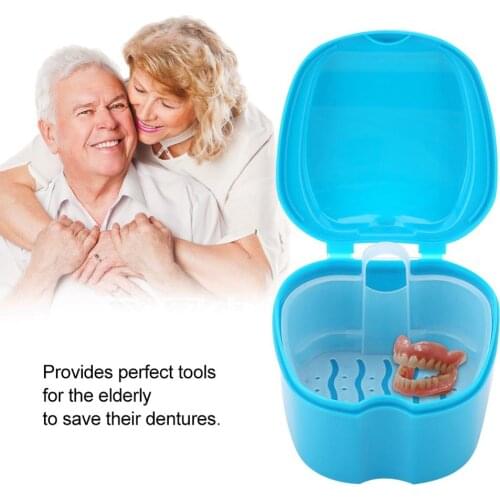 With Filter Advanced Molar Set Box Denture Special Breathable Interlayer Waterproof Dry Denture Storages Box Appliance Portables