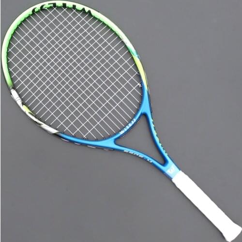 Professional Light Weight Carbon Tennis Rackets With Bag Strung 58LBS Racquet Training Racquets Padel Tennisracket Unisex