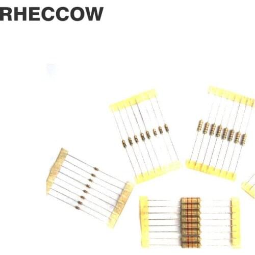 RHECCOW 1220PCS/set 122Values 122*10 Value Resistor Kit 1W Carbon Film Resistor Assorted Kit 5% & Free ShiPPing