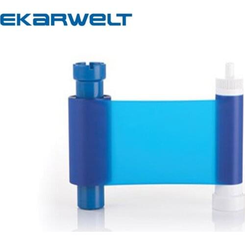 Compatible Magicard Blue Resin Ribbon Blue monochrome dye film MA1000K-Blue 1000 Prints/roll