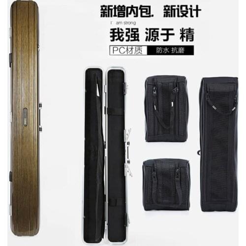 Fishing gear bag fishing rod bag 135cm fishing bag aluminum frame plus long road sub rod rod bag fish bag waterproof