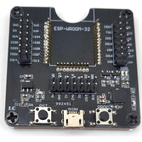 ESP8266 ESP-WROOM-32 Development Board Test ESP32 Burning Fixture Tool for ESP-12S ESP-12E ESP-12F ESP-07S ESP-01S ESP-WROOM-32D