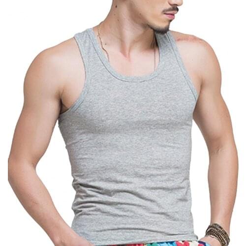 TankS1 Top Solid Color Breathable Cotton Compression Under Base Layer Sport TankS1 Top for Daily Life