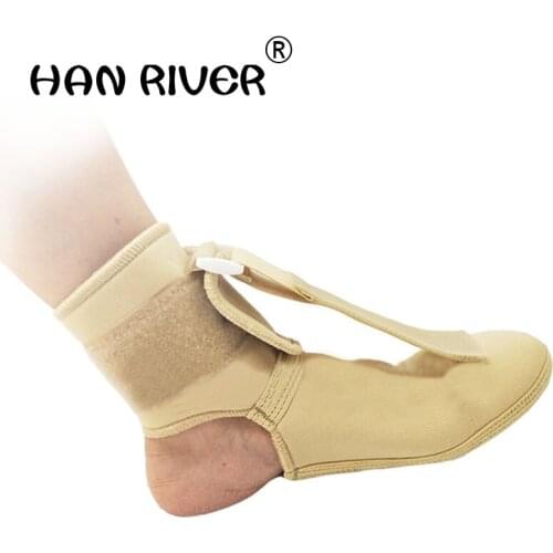 Foot drop traction belt Soft skin tone foot protectors Heel pain Plantar fasciitis stretch belt protector H0114