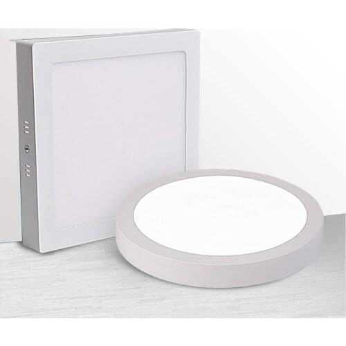 High quality 9W 15W 25W Surface mounted Led Panel Light lamp AC85-265V led panel lighting ceiling light surface square