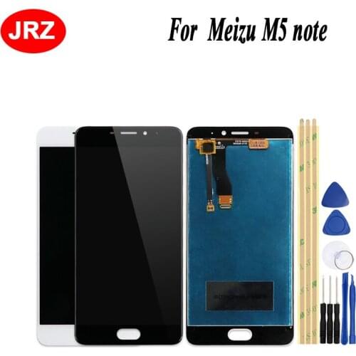 JRZ For Meizu M5 Note M621H M621Q M621M M621C LCD Display+Touch screen Digitizer Assembly Replacement+Tools+3M Tape