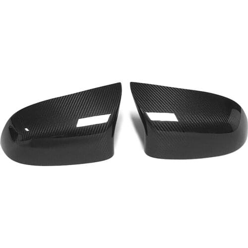 1:1 Replacement Carbon Fiber Mirror Covers Rear View Mirror Caps for BMW x5m f85