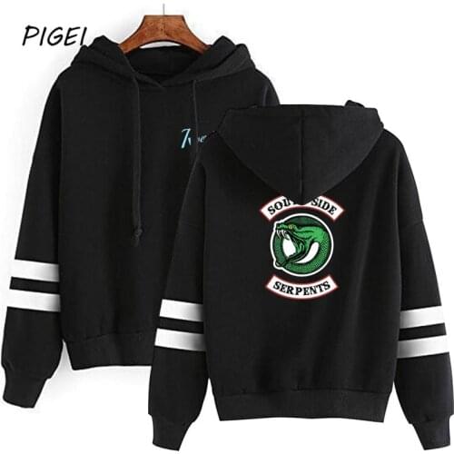2021 New Riverdale Southside Serpents Hoodies Sweatshirts Men Women South Side Serpents Hoodie Pullover Tops Cool Girls Boys