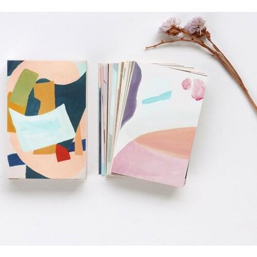 28pcs Colorful Life Greeting Cards Postcard Birthday Card Letter Paper Weekly Plan Card Party Invitations Envelope Card