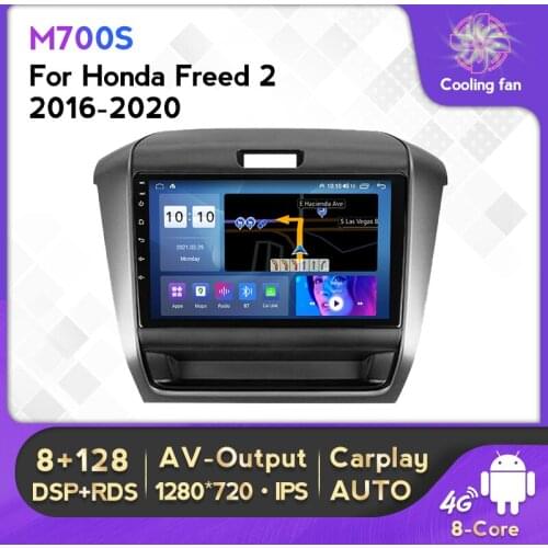 Android 11 Car GPS Radio Multimedia RDS DSP 1280*720 IPS 5GHz WI-FI For Honda Freed 2 2016-2020 WI-FI View Camera NO DVD 2DIN