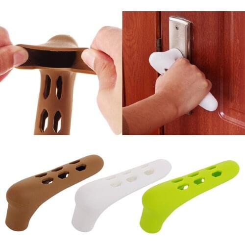 Door knob Baby Safety Cover - Home Doorknob Safety Cover Silicone Doorknob Case for Protecting Baby Anti-collision