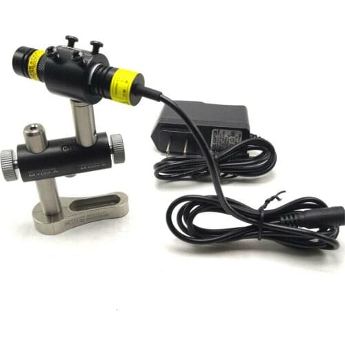 Focusable 650nm 100mW Red MTO Laser Dot Module Mitsubishi Diode w/Three-axis H