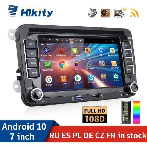 Hikity 2 din Car Radio 7" HD Autoradio Mirror Link Car Multimedia Player Touch Screen Auto audio Car Stereo Support Camera
