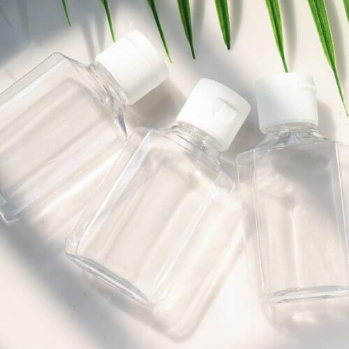 Portable Recyclable Empty Refillable Bottle 60ml Clear Perfume Bottle Sub-Bottle Professional New Travel Points Bottling