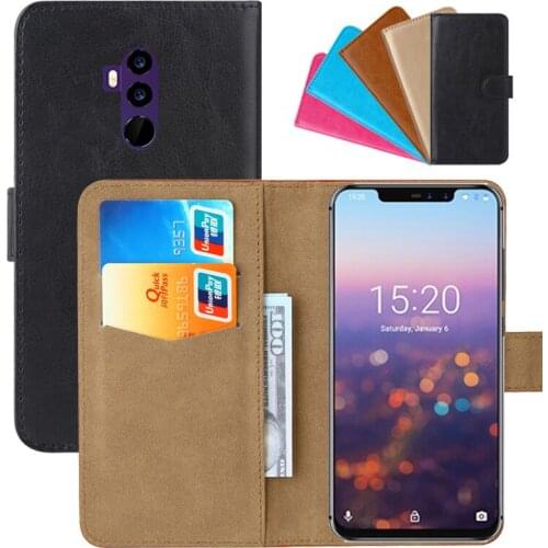 Luxury Wallet Case For UMIDIGI Z2/Z2 Pro/Z2 SE PU Leather Retro Flip Cover Magnetic Fashion Cases Strap