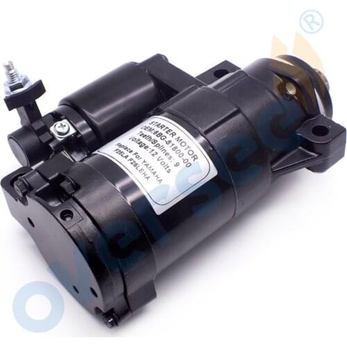 OVERSEE Starter Motor 6BG-81800 For Yamaha Outboard Motor 4 Stroke F25 T25 F40 6BG-81800-00