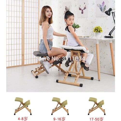 Student Correction Chair Ergonomically Designed Kneeling Chair Modern Office Computer Chair Ergonomic Posture Knee Chair Design