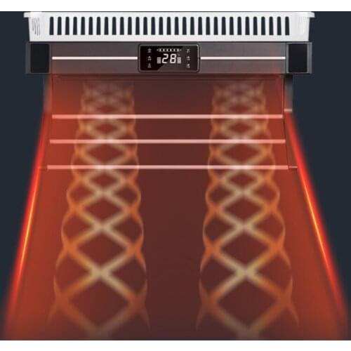 GY Intelligent Towel Rack Drying Sterilization Bath Towel Rack Home Bathroom Bathroom Punch-Free Electric Heating Drying Rack