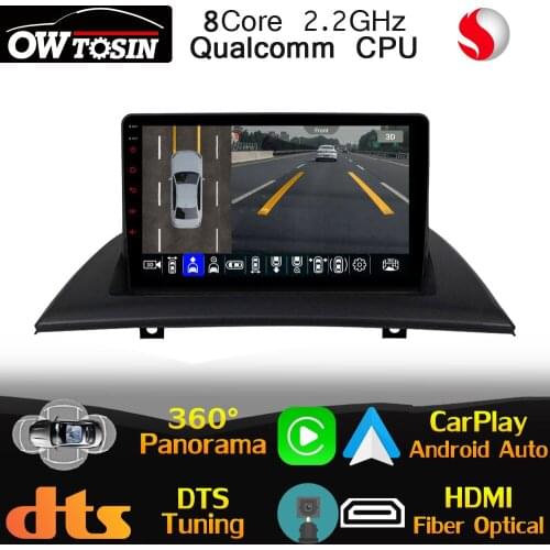 Qualcomm 8Core Android For BMW X3 E83 2004-2012 Car Media Radio GPS CarPlay Auto 360 Panoramic DTS HIFI Head Unit 4G LTE WiFi