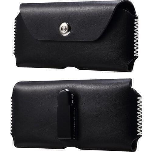 Belt Clip Waist Bag for OPPO Reno6 Pro A94 A95 A93 A74 A55 A54 A53S A92 A72 A32 Case Outdoor Sport Phone Genuine Leather Cove