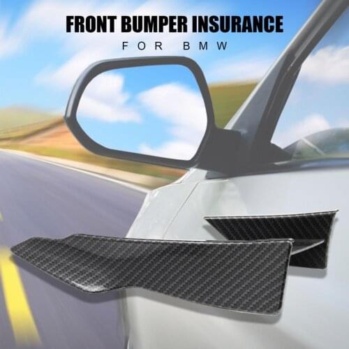 15Pcs Anti-collision Strip Convenient Craftsmanship ABS Carbon Fiber Front Lip Splitter for BMW F80M3 F82M4