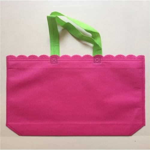 20pcs Reusable Party favor Gift Tote Bags with Handles for kids Birthday Snacks DIY Craft Decoration Supplies Multi-use Gift bag