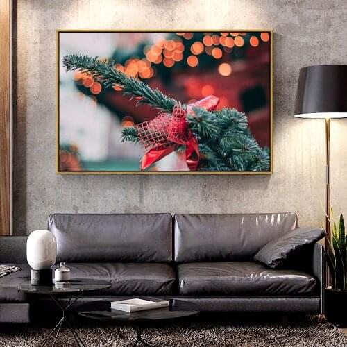 Artcozy Oil Canvas Painting tree_christmas_toy_christmas For Home Decoration Wall Art