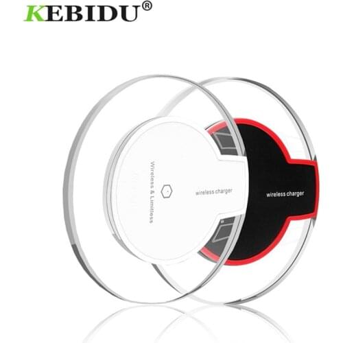 Kebidu Qi Wireless Charger Original Charging Pad for SAMSUNG S8 S6 S6 Edge+ Plus S7 S7Edge Note5 Lumia 920 Iphone X iphone8 plus