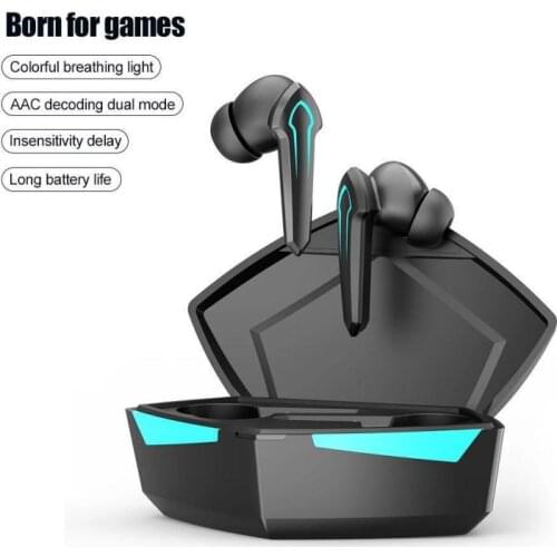 Bluetooth Stereo Headphones Wireless Game Phone 5.0 Bluetooth Low Latency No Delay With Mic Gaming Headset For iPhone Xiaomi
