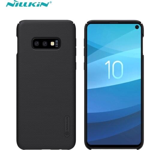 Case for Samsung Galaxy S10e NILLKIN Super Frosted Shield matte PC hard back cover gift phone holder