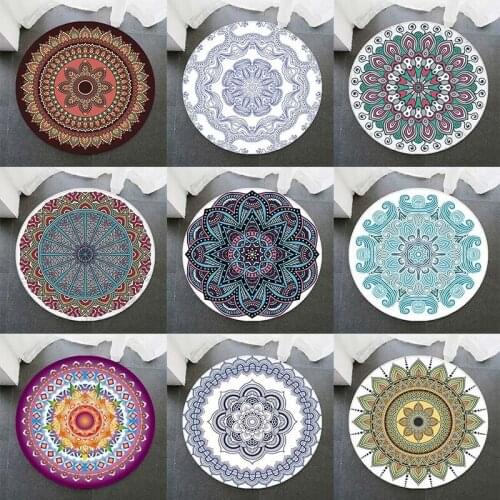 Color geometric stripe printing carpets for living room circle rug area rug large rug for living room round area rug rugs mat