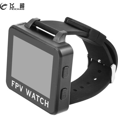 FEICHAO FPV Wearable Watch 2" TFT LCD Display 960*240 5.8G 48CH Monitor Wireless Receiver for FPV Racing Drone RC Quadcopter